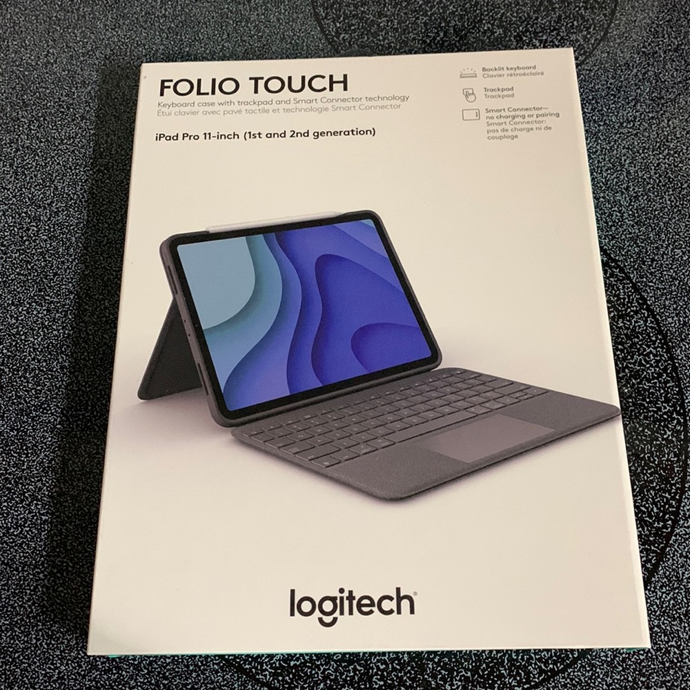 Logitech Folio Touch Keyboard Case For iPad Pro 11”